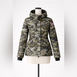 NWOT Canada Goose - Montebello Hooded Down Parka - Camo Print - Sz. L